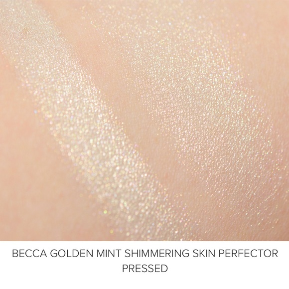 BECCA Shimmering Skin Perfector Pressed GOLDEN MINT *DISCONTINUED* - Picture 5 of 12